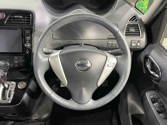 セレナ ハイウェイスター　Ｖセレクション＋セーフティ　ＳＨＶ　両側電動ドア　純正ＳＤナビ　後席モニター　バックカメラ　衝突被害軽減システム　禁煙車　ドラレコ　スマートキー　ＬＥＤヘッド　ビルトインＥＴＣ　純正１６インチアルミ　車線逸脱警報　オートライト（12枚目）