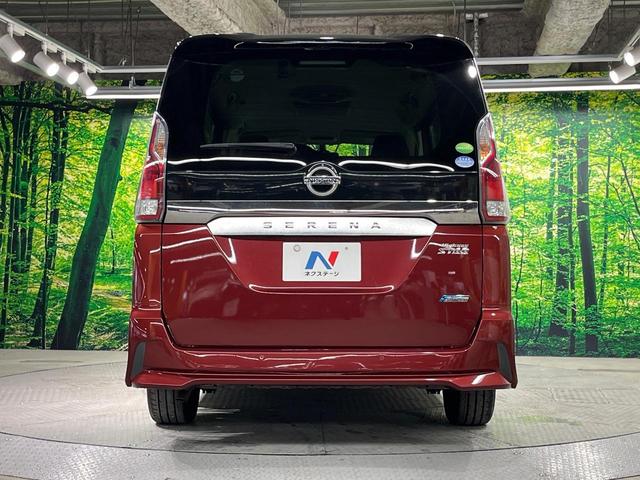 セレナ ハイウェイスター　Ｖセレクション　両側電動ドア　ＳＤナビ　全周囲カメラ　衝突被害軽減システム　禁煙車　ドラレコ　コーナーセンサー　スマートキー　ＨＩＤヘッド　ＥＴＣ　クルコン　純正１６インチアルミ　オートライト　オートエアコン（16枚目）