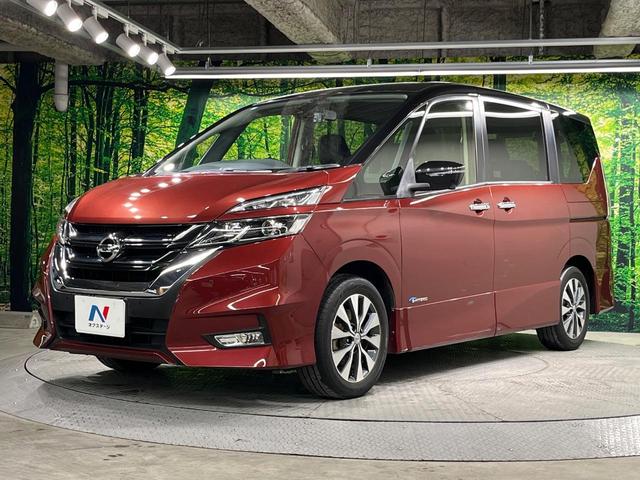 セレナ ハイウェイスター　Ｖセレクション　両側電動ドア　ＳＤナビ　全周囲カメラ　衝突被害軽減システム　禁煙車　ドラレコ　コーナーセンサー　スマートキー　ＨＩＤヘッド　ＥＴＣ　クルコン　純正１６インチアルミ　オートライト　オートエアコン（76枚目）