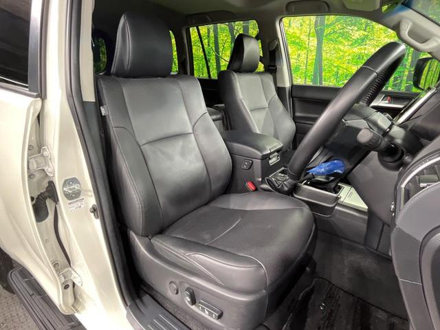 ランドクルーザープラド ＴＸ　Ｌパッケージ・ブラックエディション　４ＷＤ　ディーゼル（軽油）純正ナビ　バックカメラ　衝突軽減　レーダークルーズ　禁煙車　レザーシート　前席シートエアコン　ドラレコ　コーナーセンサー　スマートキー　ＬＥＤヘッド　ビルトインＥＴＣ（8枚目）