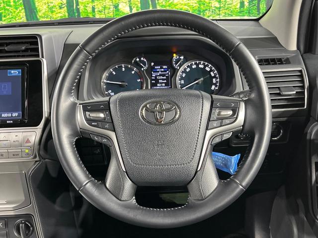 ランドクルーザープラド ＴＸ　Ｌパッケージ・ブラックエディション　４ＷＤ　ディーゼル（軽油）純正ナビ　バックカメラ　衝突軽減　レーダークルーズ　禁煙車　レザーシート　前席シートエアコン　ドラレコ　コーナーセンサー　スマートキー　ＬＥＤヘッド　ビルトインＥＴＣ（11枚目）