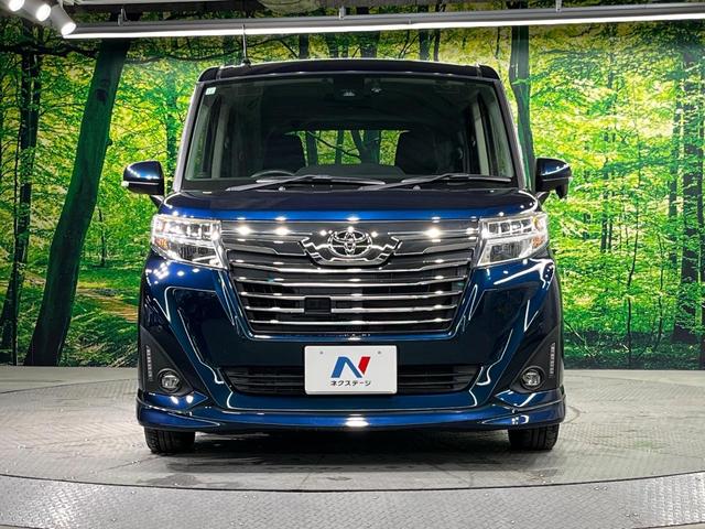 ルーミー カスタムＧ　Ｓ　両側電動ドア　純正ＳＤナビ　バックカメラ　衝突被害軽減システム　禁煙車　ドラレコ　コーナーセンサー　スマートキー　ＬＥＤヘッド　ビルトインＥＴＣ　クルコン　純正１４インチアルミ　オートライト（14枚目）