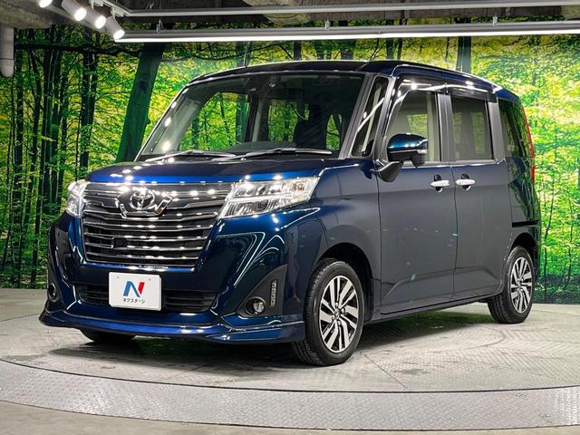 ルーミー カスタムＧ　Ｓ　両側電動ドア　純正ＳＤナビ　バックカメラ　衝突被害軽減システム　禁煙車　ドラレコ　コーナーセンサー　スマートキー　ＬＥＤヘッド　ビルトインＥＴＣ　クルコン　純正１４インチアルミ　オートライト（61枚目）