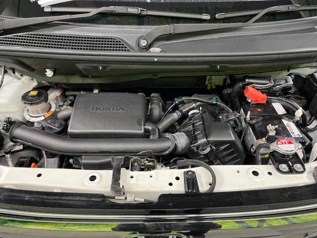 Ｎ－ＢＯＸカスタム Ｌ　コーディネートスタイル　両側電動ドア　バックカメラ　衝突被害軽減システム　レーダークルーズ　禁煙車　ハーフレザーシート　ドラレコ　コーナーセンサー　スマートキー　ＬＥＤヘッド　ビルトインＥＴＣ　純正１４インチアルミ（18枚目）