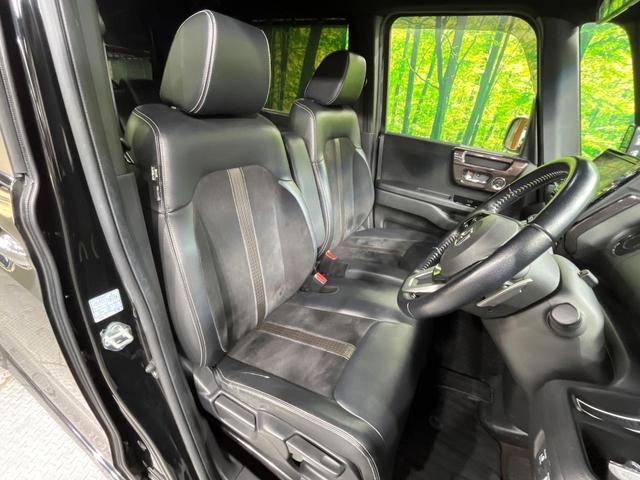 Ｎ－ＢＯＸカスタム Ｇ・Ｌターボホンダセンシング　両側電動ドア　純正ＳＤナビ　バックカメラ　衝突被害軽減システム　禁煙車　ハーフレザーシート　ドラレコ　スマートキー　ＬＥＤヘッド　ビルトインＥＴＣ　純正１５インチアルミ　オートハイビーム（8枚目）