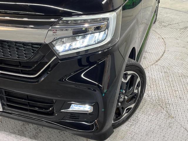 Ｎ－ＢＯＸカスタム Ｇ・Ｌターボホンダセンシング　両側電動ドア　純正ＳＤナビ　バックカメラ　衝突被害軽減システム　禁煙車　ハーフレザーシート　ドラレコ　スマートキー　ＬＥＤヘッド　ビルトインＥＴＣ　純正１５インチアルミ　オートハイビーム（12枚目）