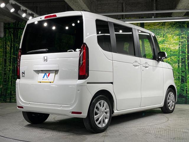 Ｎ－ＢＯＸ ベースグレード　電動スライドドア　衝突被害軽減システム　スマートキー　ＬＥＤヘッド　オートハイビーム　車線逸脱警報　オートライト　オートエアコン　ＣＤ　電動格納ミラー　プライバシーガラス　衝突安全ボディー（17枚目）