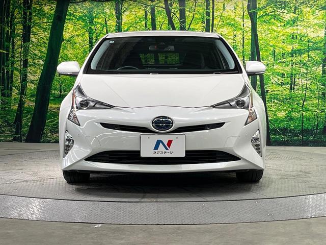 プリウス Ａ　純正ＳＤナビ　バックカメラ　衝突被害軽減システム　レーダークルーズ　禁煙車　コーナーセンサー　スマートキー　ＬＥＤヘッド　ビルトインＥＴＣ　純正　オートライト　オートエアコン　Ｂｌｕｅｔｏｏｔｈ（14枚目）