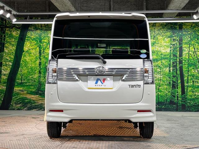タント カスタムＸ　トップエディションＶＳ　ＳＡＩＩＩ　両側電動ドア　ＳＤナビ　全周囲カメラ　衝突軽減システム　禁煙車　ハーフレザーシート　シートヒーター　コーナーセンサー　スマートキー　ＬＥＤヘッド　純正１４インチアルミ　オートハイビーム（15枚目）