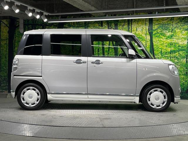 ムーヴキャンバス Ｇブラックインテリアリミテッド　ＳＡＩＩＩ　両側電動ドア　ＳＤナビ　全周囲カメラ　衝突被害軽減システム　禁煙車　コーナーセンサー　スマートキー　ＬＥＤヘッド　ＥＴＣ　オートライト　オートエアコン　Ｂｌｕｅｔｏｏｔｈ　ＤＶＤ再生　フルセグ（56枚目）