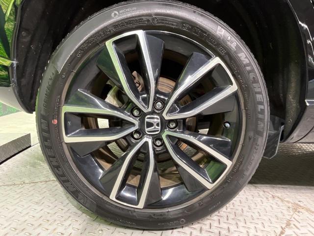 ヴェゼル ｅ：ＨＥＶ　Ｚ　メーカー９インチナビ　バックカメラ　衝突軽減　禁煙車　電動リアゲート　ハーフレザーシート　ドラレコ　コーナーセンサー　スマートキー　ＬＥＤヘッド　ＥＴＣ　純正１８インチアルミ　レーンキープ（76枚目）