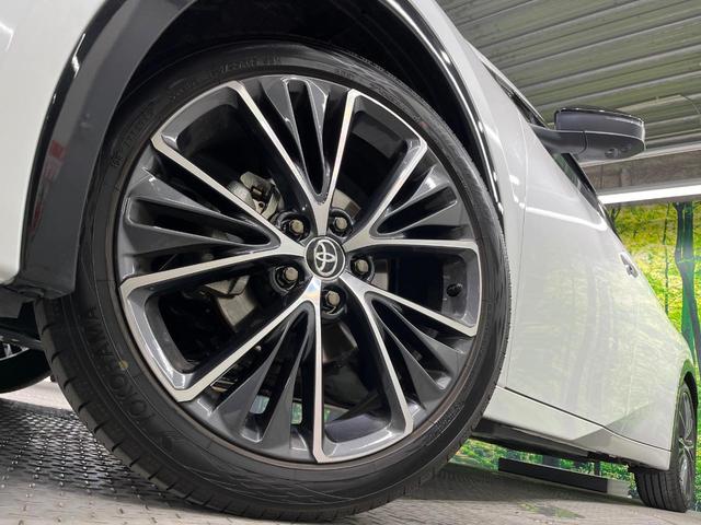 プリウス Z 全周囲カメラ 衝突被害軽減システム レーダークルーズ 禁煙車 ハーフレザーシート 前席シートエアコン パワーシート コーナーセンサー スマートキー LEDヘッド ETC2.0 純正19インチアルミ(13枚目)