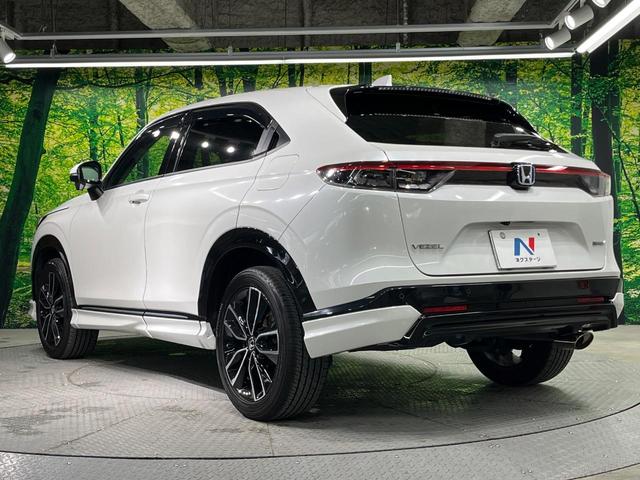 ヴェゼル ｅ：ＨＥＶ　Ｚ　フルエアロ　純正ＳＤナビ　バックカメラ　衝突被害軽減システム　禁煙車　電動リアゲート　ハーフレザーシート　ドラレコ　コーナーセンサー　スマートキー　ＬＥＤヘッド　ＥＴＣ　純正１８インチアルミ（68枚目）