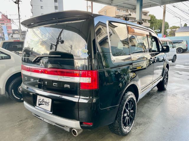 デリカD:5 G パワーパッケージ 新品タイヤホイール 社外ナビTV バックカメラ アルパイン後席モニター ETC フロントパイプガード ベースキャリア 両側パワースライドドア 4WD(5枚目)