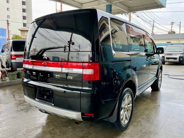 デリカD:5 G パワーパッケージ 社外ナビTV バックカメラ ETC スマートキー 両側パワースライドドア 18インチ アルミホイール 8人乗り 4WD(5枚目)