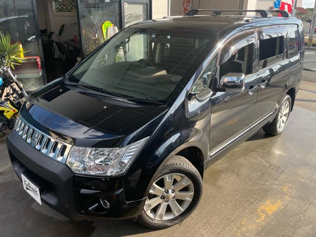 デリカＤ：５ 　ワンオーナー　社外ナビＴＶ　ＥＴＣ　バックカメラ　　フロントバンパープロテクター　ルーフキャリア　両側パワースライドドア（2枚目）