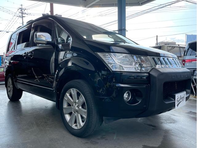 デリカＤ：５ 　ワンオーナー　社外ナビＴＶ　ＥＴＣ　バックカメラ　　フロントバンパープロテクター　ルーフキャリア　両側パワースライドドア（3枚目）