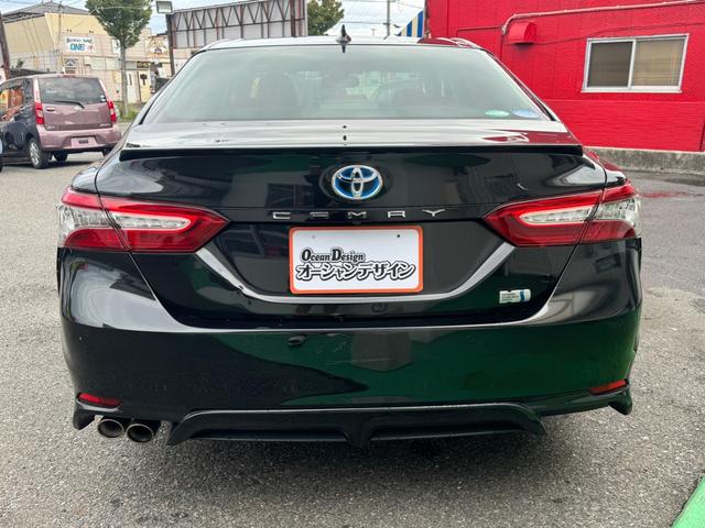 カムリ WSブラックエディション JBLサウンド 前席パワーシート 赤本革シート CarPlay Bluetooth クリアランスソナー LEDライト シートヒーター スマートキー キーレス クルコン 特別仕様車 禁煙車(13枚目)