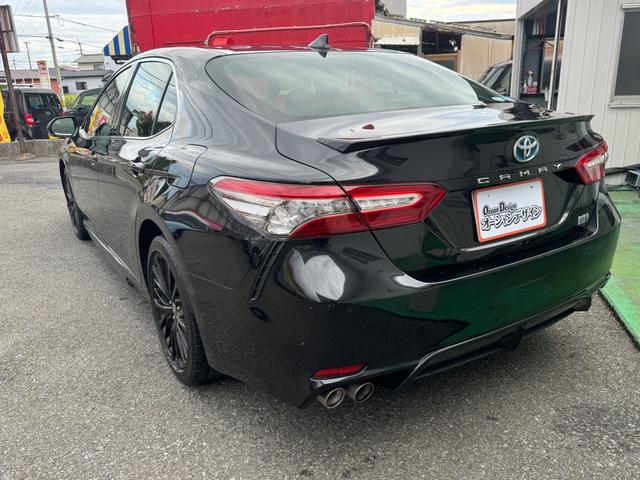 カムリ WSブラックエディション JBLサウンド 前席パワーシート 赤本革シート CarPlay Bluetooth クリアランスソナー LEDライト シートヒーター スマートキー キーレス クルコン 特別仕様車 禁煙車(14枚目)