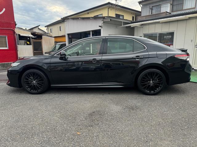 カムリ WSブラックエディション JBLサウンド 前席パワーシート 赤本革シート CarPlay Bluetooth クリアランスソナー LEDライト シートヒーター スマートキー キーレス クルコン 特別仕様車 禁煙車(15枚目)