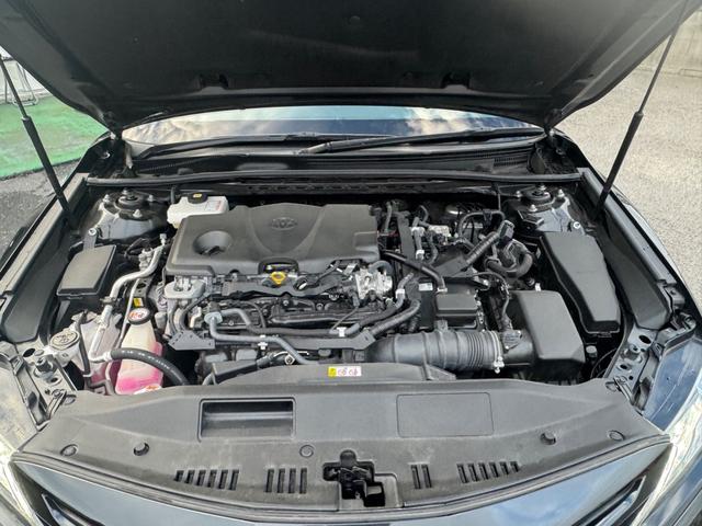 カムリ WSブラックエディション JBLサウンド 前席パワーシート 赤本革シート CarPlay Bluetooth クリアランスソナー LEDライト シートヒーター スマートキー キーレス クルコン 特別仕様車 禁煙車(59枚目)