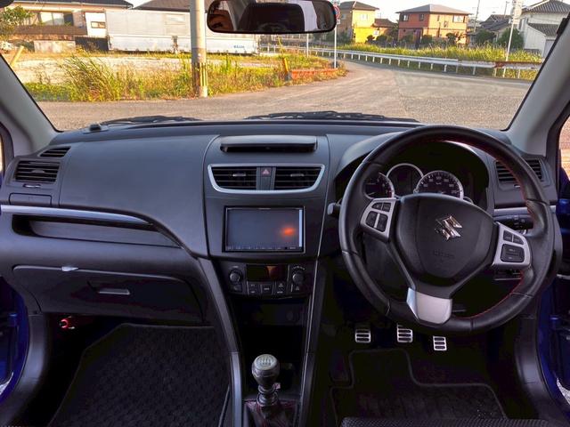 スイフトスポーツ 　エアコン　パワーステアリング　パワーウィンドウ　運転席エアバッグ　助手席エアバッグ　サイドエアバッグ　ＡＢＳ　　ＥＳＣスマートキー　キーレスエントリー電動格納ミラーナビフルセグＢｌｕｅｔｏｏｔｈ　ＣＤ（22枚目）