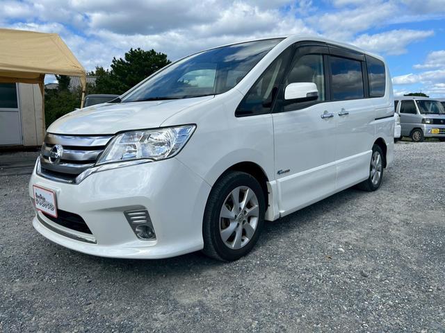 セレナ ハイウェイスターG S-ハイブリッド インテリジェントキー 地デジ オートエアコン SD ETC 横滑り防止機能 パワーステアリング エアバッグ ABS キーレス パワーウインドウ リヤカメラ 両側自動スライドドア 助手席エアバッグ(10枚目)