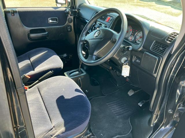 バモス Lターボローダウン ナビ TV 4速AT ターボ LEDヘッドライト・フォグランプ キーレス ETC アルミ(12枚目)