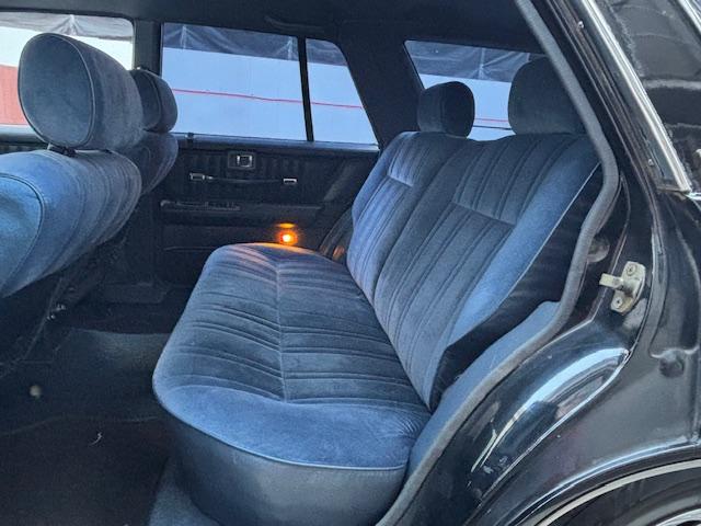 グロリアバン GL Newペイント ポルシェ ジェットブラック 木目調デカール 4ナンバー ナルディー メッキミラー ローダウン デイトナホイール HDDナビ ETC(31枚目)