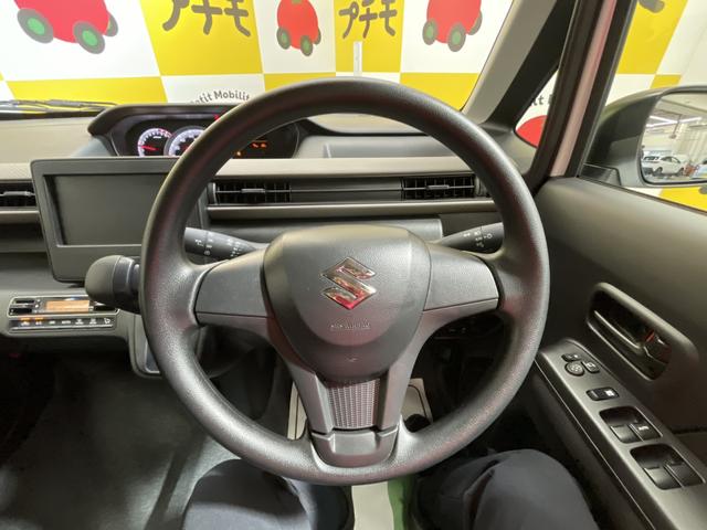 ワゴンR FX クリアランスソナー レーンアシスト 衝突被害軽減システム オートライト スマートキー 電動格納ミラー シートヒーター ベンチシート CVT 盗難防止システム ABS ESC 衝突安全ボディ エアコン(13枚目)