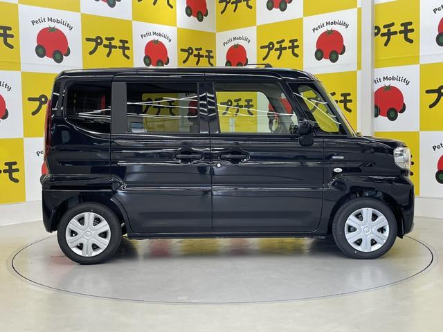 スペーシア ハイブリッドG 両側スライドドア クリアランスソナー レーンアシスト 衝突被害軽減システム オートライト LEDヘッドランプ スマートキー アイドリングストップ 電動格納ミラー ベンチシート CVT 盗難防止システム(6枚目)