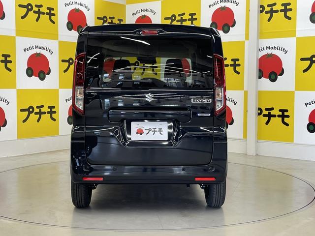 スペーシア ハイブリッドG 両側スライドドア クリアランスソナー レーンアシスト 衝突被害軽減システム オートライト LEDヘッドランプ スマートキー アイドリングストップ 電動格納ミラー ベンチシート CVT 盗難防止システム(7枚目)