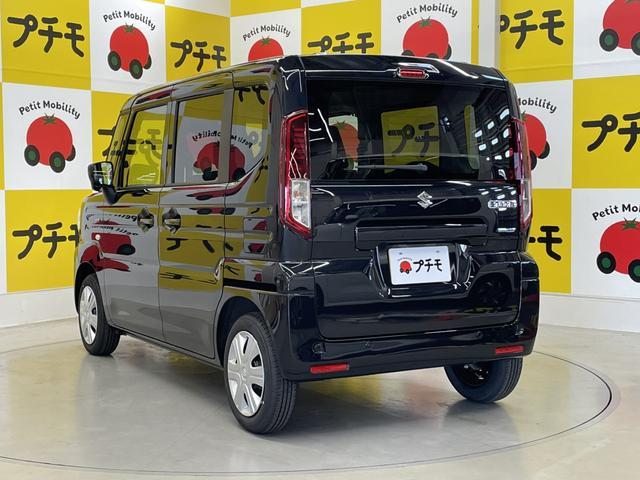 スペーシア ハイブリッドG 両側スライドドア クリアランスソナー レーンアシスト 衝突被害軽減システム オートライト LEDヘッドランプ スマートキー アイドリングストップ 電動格納ミラー ベンチシート CVT 盗難防止システム(9枚目)