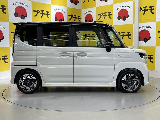 スペーシアカスタム ハイブリッドＸＳ　全周囲カメラ　両側電動スライドドア　ナビ　ＴＶ　クリアランスソナー　オートクルーズコントロール　レーンアシスト　衝突被害軽減システム　オートライト　ＬＥＤヘッドランプ　スマートキー（4枚目）