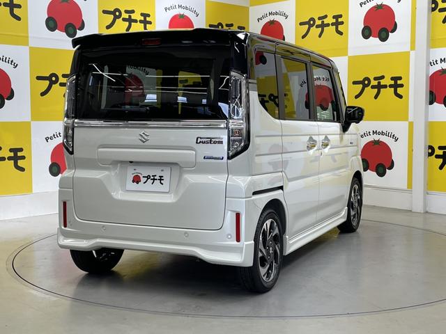 スペーシアカスタム ハイブリッドＸＳ　全周囲カメラ　両側電動スライドドア　ナビ　ＴＶ　クリアランスソナー　オートクルーズコントロール　レーンアシスト　衝突被害軽減システム　オートライト　ＬＥＤヘッドランプ　スマートキー（5枚目）