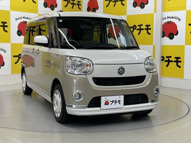 ムーヴキャンバス Ｘメイクアップ　ＳＡＩＩＩ　ＥＴＣ　バックカメラ　両側スライドドア　ナビ　ＴＶ　衝突被害軽減システム　オートマチックハイビーム　スマートキー　アイドリングストップ　電動格納ミラー　ベンチシート　ＣＶＴ　盗難防止システム　ＡＢＳ（4枚目）