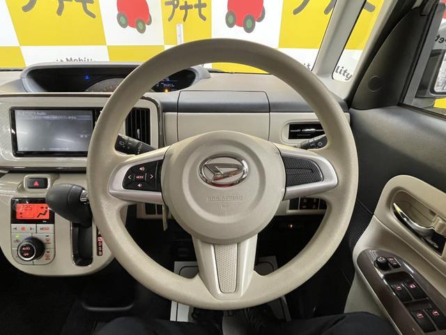 ムーヴキャンバス Ｘメイクアップ　ＳＡＩＩＩ　ＥＴＣ　バックカメラ　両側スライドドア　ナビ　ＴＶ　衝突被害軽減システム　オートマチックハイビーム　スマートキー　アイドリングストップ　電動格納ミラー　ベンチシート　ＣＶＴ　盗難防止システム　ＡＢＳ（11枚目）