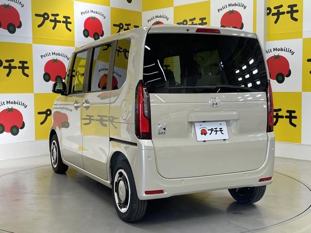 Ｎ－ＢＯＸ ファッションスタイル　両側スライド・片側電動　クリアランスソナー　オートクルーズコントロール　レーンアシスト　衝突被害軽減システム　オートライト　ＬＥＤヘッドランプ　スマートキー　アイドリングストップ　電動格納ミラー（6枚目）