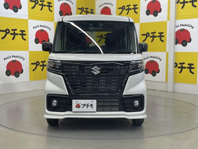 スペーシアベース ＧＦ　両側スライドドア　クリアランスソナー　レーンアシスト　衝突被害軽減システム　オートライト　スマートキー　アイドリングストップ　電動格納ミラー　シートヒーター　ＡＴ　ＥＳＣ　エアコン　パワーステアリング（3枚目）