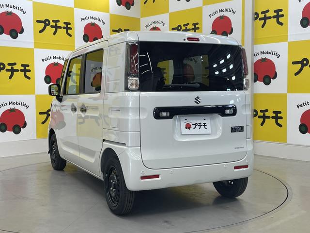 スペーシアベース ＧＦ　両側スライドドア　クリアランスソナー　レーンアシスト　衝突被害軽減システム　オートライト　スマートキー　アイドリングストップ　電動格納ミラー　シートヒーター　ＡＴ　ＥＳＣ　エアコン　パワーステアリング（8枚目）