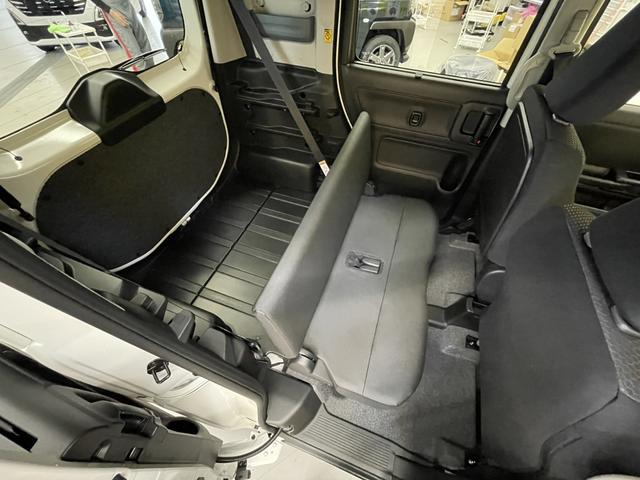 スペーシアベース ＧＦ　両側スライドドア　クリアランスソナー　レーンアシスト　衝突被害軽減システム　オートライト　スマートキー　アイドリングストップ　電動格納ミラー　シートヒーター　ＡＴ　ＥＳＣ　エアコン　パワーステアリング（19枚目）