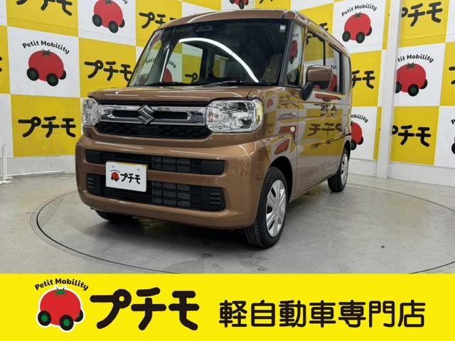 スペーシア ハイブリッドＧ　両側スライドドア　クリアランスソナー　衝突被害軽減システム　オートライト　ＬＥＤヘッドランプ　スマートキー　アイドリングストップ　電動格納ミラー　ＣＶＴ　盗難防止システム　ＡＢＳ　ＥＳＣ（2枚目）