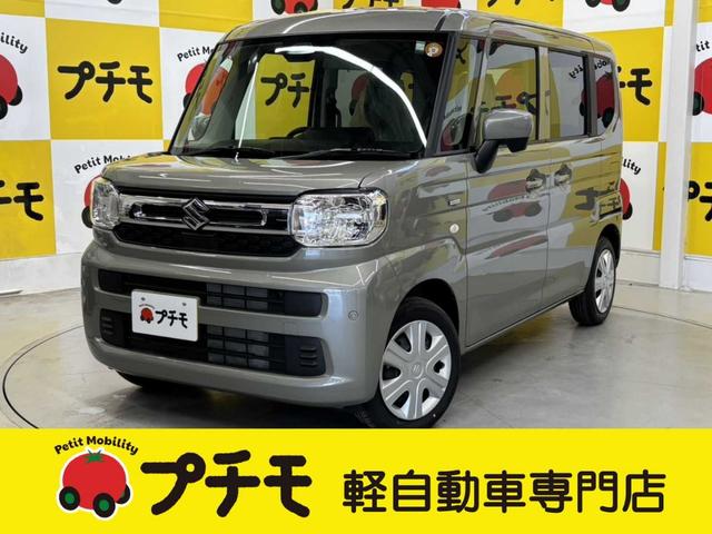 スペーシア ハイブリッドＧ　両側スライドドア　クリアランスソナー　衝突被害軽減システム　オートライト　ＬＥＤヘッドランプ　スマートキー　アイドリングストップ　電動格納ミラー　ベンチシート　ＣＶＴ　盗難防止システム　ＡＢＳ　ＥＳＣ（2枚目）