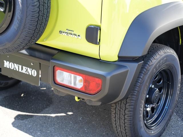 ジムニーシエラ ＪＬ　登録済未使用車　禁煙車　４ＷＤ　スズキセーフティサポート　デュアルセンサーブレーキサポート　先行車発信お知らせ機能　車線逸脱警報機能　誤発進抑制機能　シートヒーター　スマートキー＆プッシュスタート（37枚目）