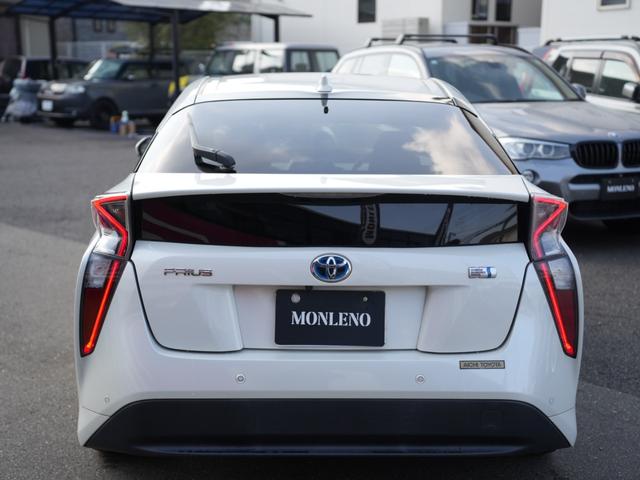 プリウス A セーフティセンス 9インチSDナビ/フルセグTV/Bluetooth ロクサー二19インチAW ローダウン 衝突軽減ブレーキシステム Bモニタ 衝突安全ボディ 電格ミラー LEDヘッド クルコン(29枚目)