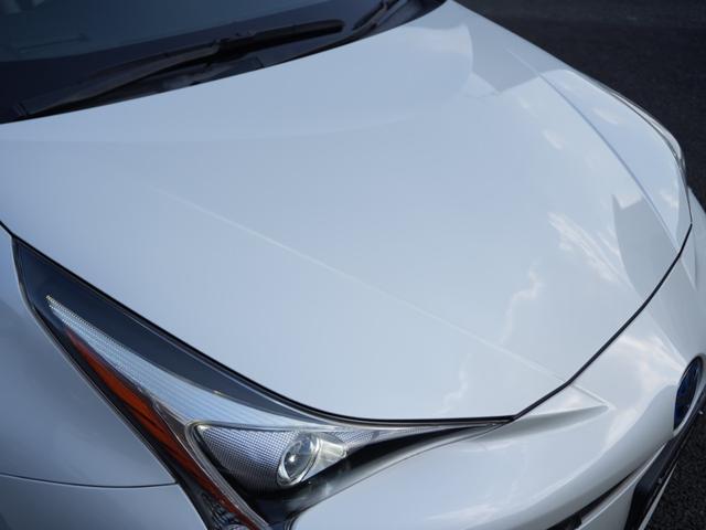 プリウス A セーフティセンス 9インチSDナビ/フルセグTV/Bluetooth ロクサー二19インチAW ローダウン 衝突軽減ブレーキシステム Bモニタ 衝突安全ボディ 電格ミラー LEDヘッド クルコン(34枚目)