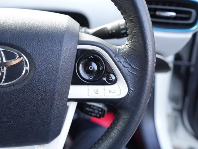 プリウス A セーフティセンス 9インチSDナビ/フルセグTV/Bluetooth ロクサー二19インチAW ローダウン 衝突軽減ブレーキシステム Bモニタ 衝突安全ボディ 電格ミラー LEDヘッド クルコン(69枚目)