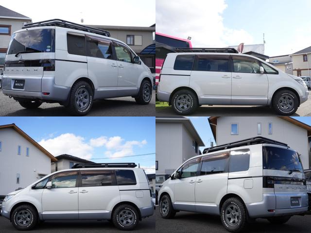 デリカＤ：５ Ｇ　パワーパッケージ　新品ＢＵＳＴＥＲＳ２０８０ＨＤ改／新品ＢＲＵＴホイール／新品ＴＯＹＯオープンカントリーＲＴ／９インチナビ／フルセグ／フリップダウンモニタ（アルパイン）／バックカメラ／両側パワースライドドア／１年保証付（7枚目）