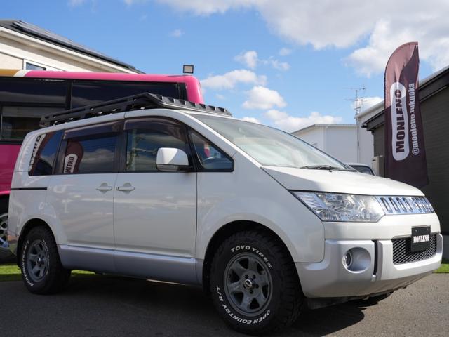 デリカＤ：５ Ｇ　パワーパッケージ　新品ＢＵＳＴＥＲＳ２０８０ＨＤ改／新品ＢＲＵＴホイール／新品ＴＯＹＯオープンカントリーＲＴ／９インチナビ／フルセグ／フリップダウンモニタ（アルパイン）／バックカメラ／両側パワースライドドア／１年保証付（20枚目）