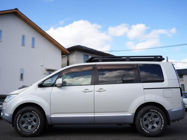 デリカＤ：５ Ｇ　パワーパッケージ　新品ＢＵＳＴＥＲＳ２０８０ＨＤ改／新品ＢＲＵＴホイール／新品ＴＯＹＯオープンカントリーＲＴ／９インチナビ／フルセグ／フリップダウンモニタ（アルパイン）／バックカメラ／両側パワースライドドア／１年保証付（34枚目）